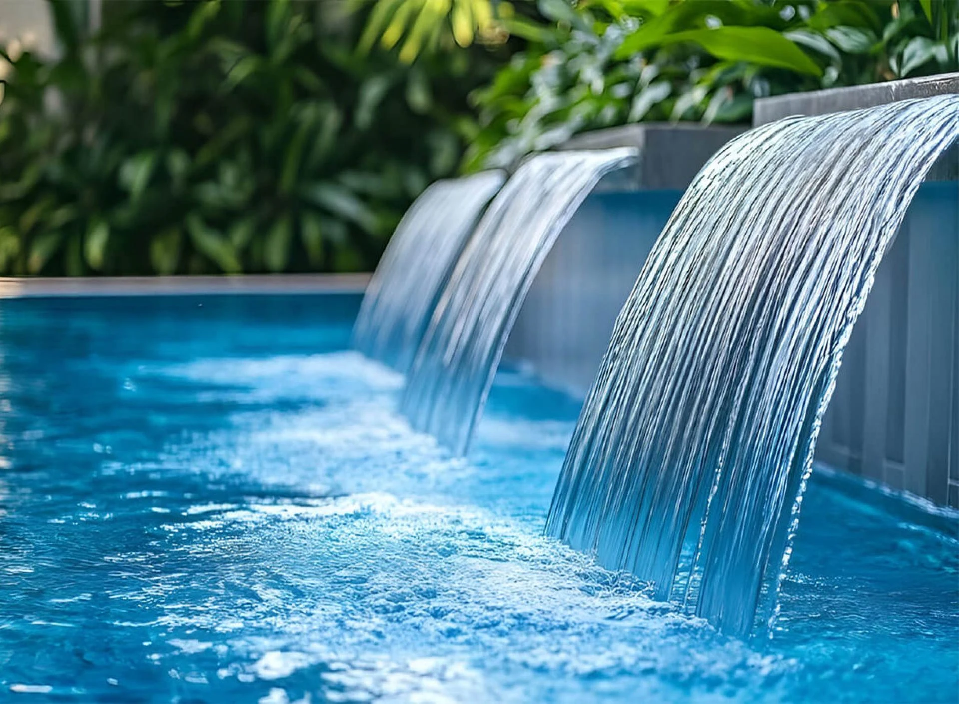 Make Your Backyard Pool Better with Swimming Pool Water Features in Northwest Arkansas
