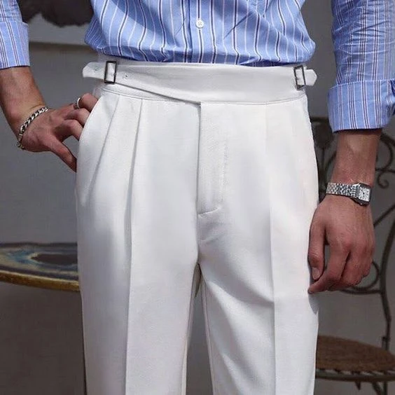 White Gurkha Pants Pakistan: The Bold Style Move Every Fashionable Man Needs