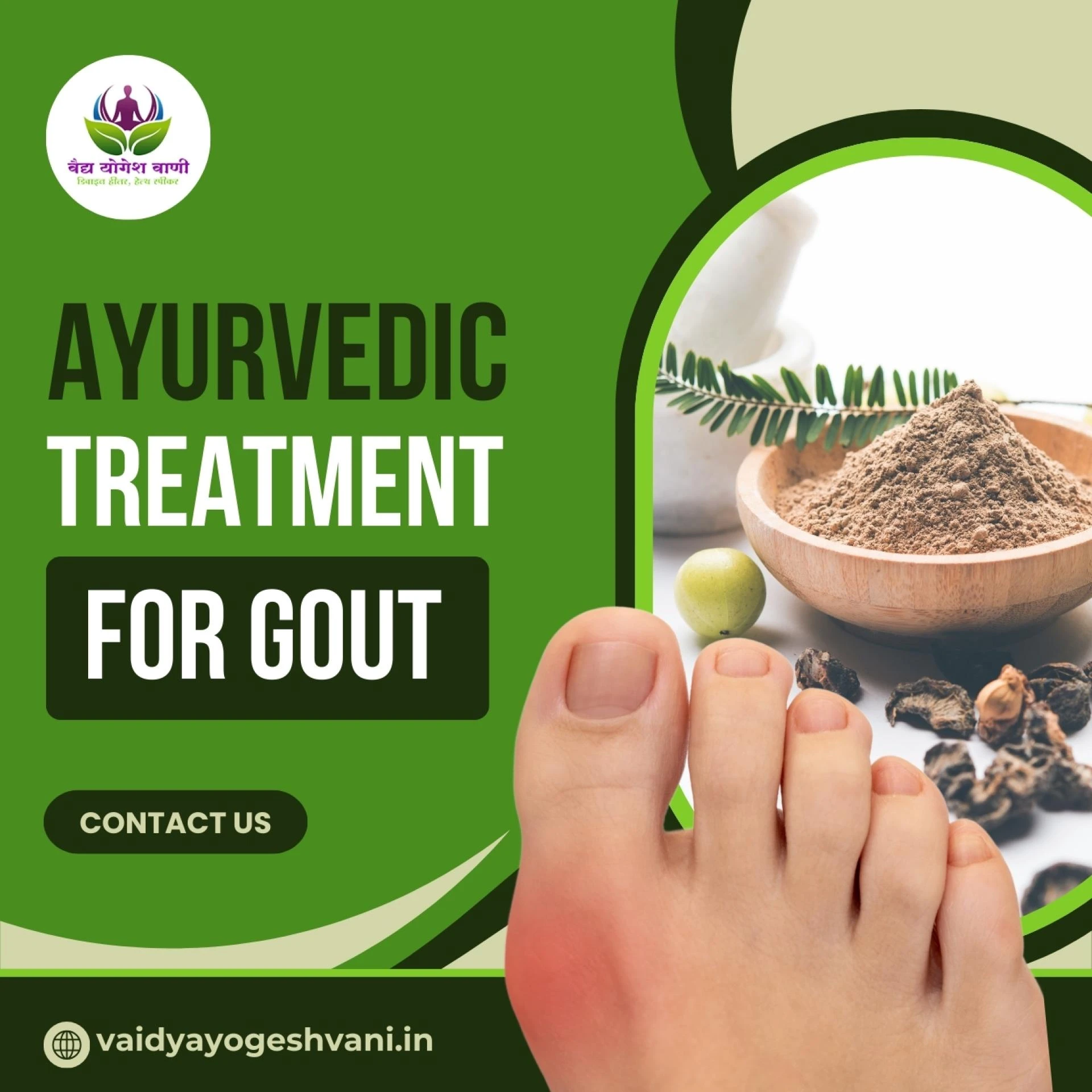How Vaidya Yogesh Vani Provides Effective Ayurvedic Treatment for Gout