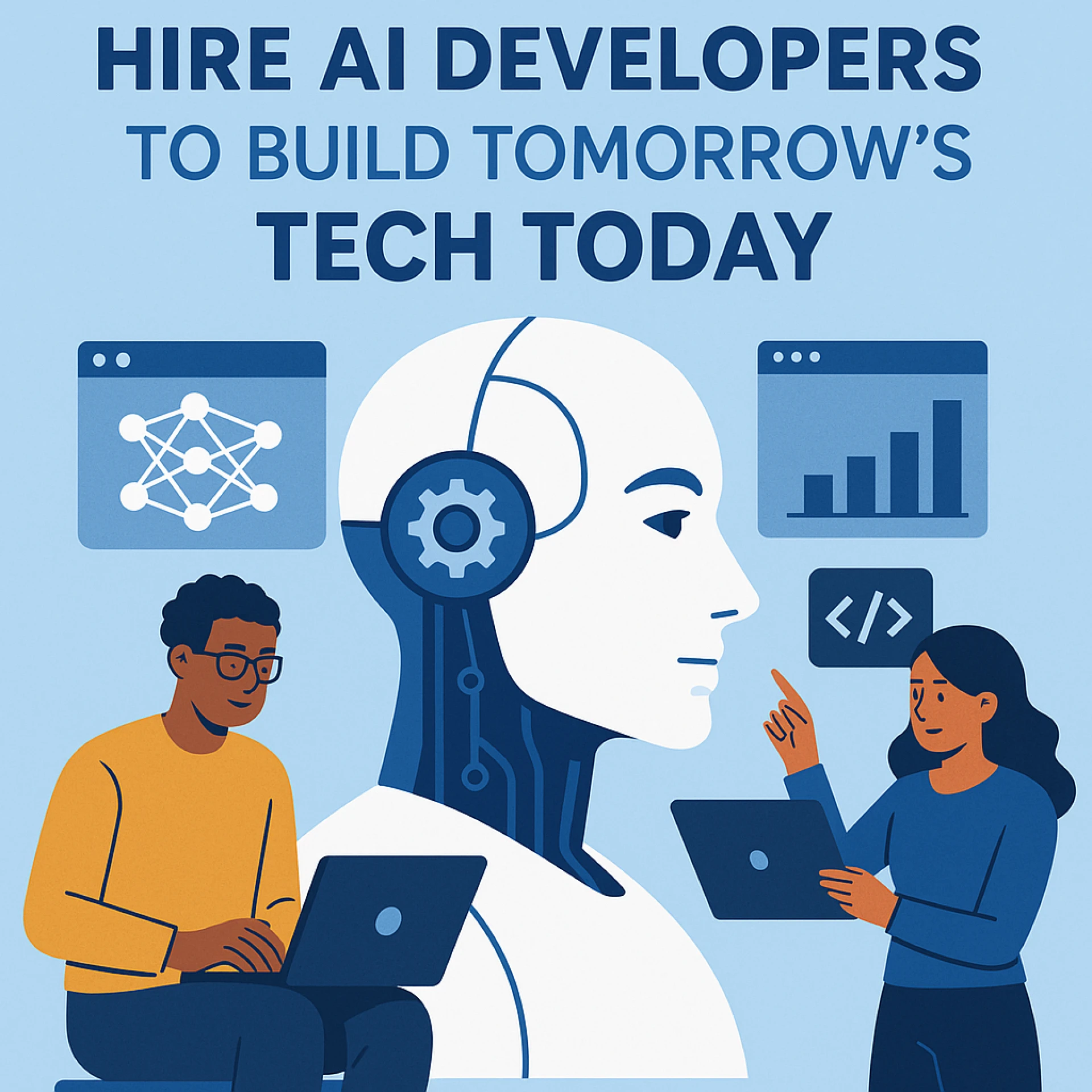 Hire AI Developers to Build Tomorrow’s Tech Today