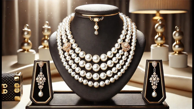 Pearl Necklace Sets Guide: Single, Double & Triple Layers | Pitti Jewels and Pearls