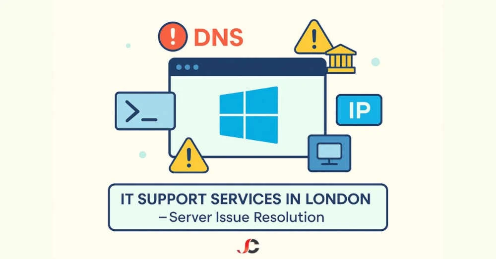 Troubleshooting Common Windows Server Issues: IT Support Services in London for SMBS
