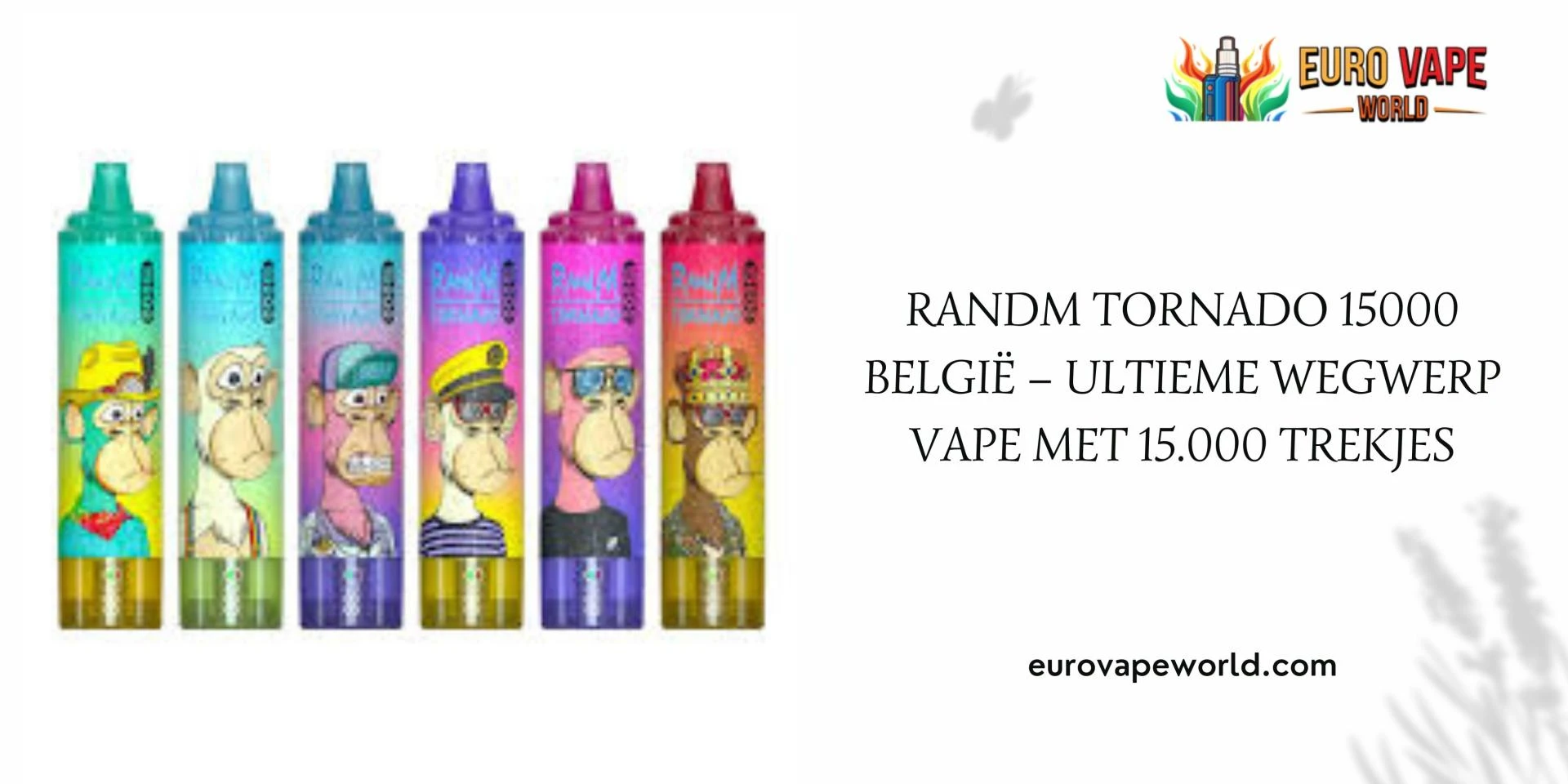 Randm Tornado 15000 België – Ultieme Wegwerp Vape met 15.000 Trekjes