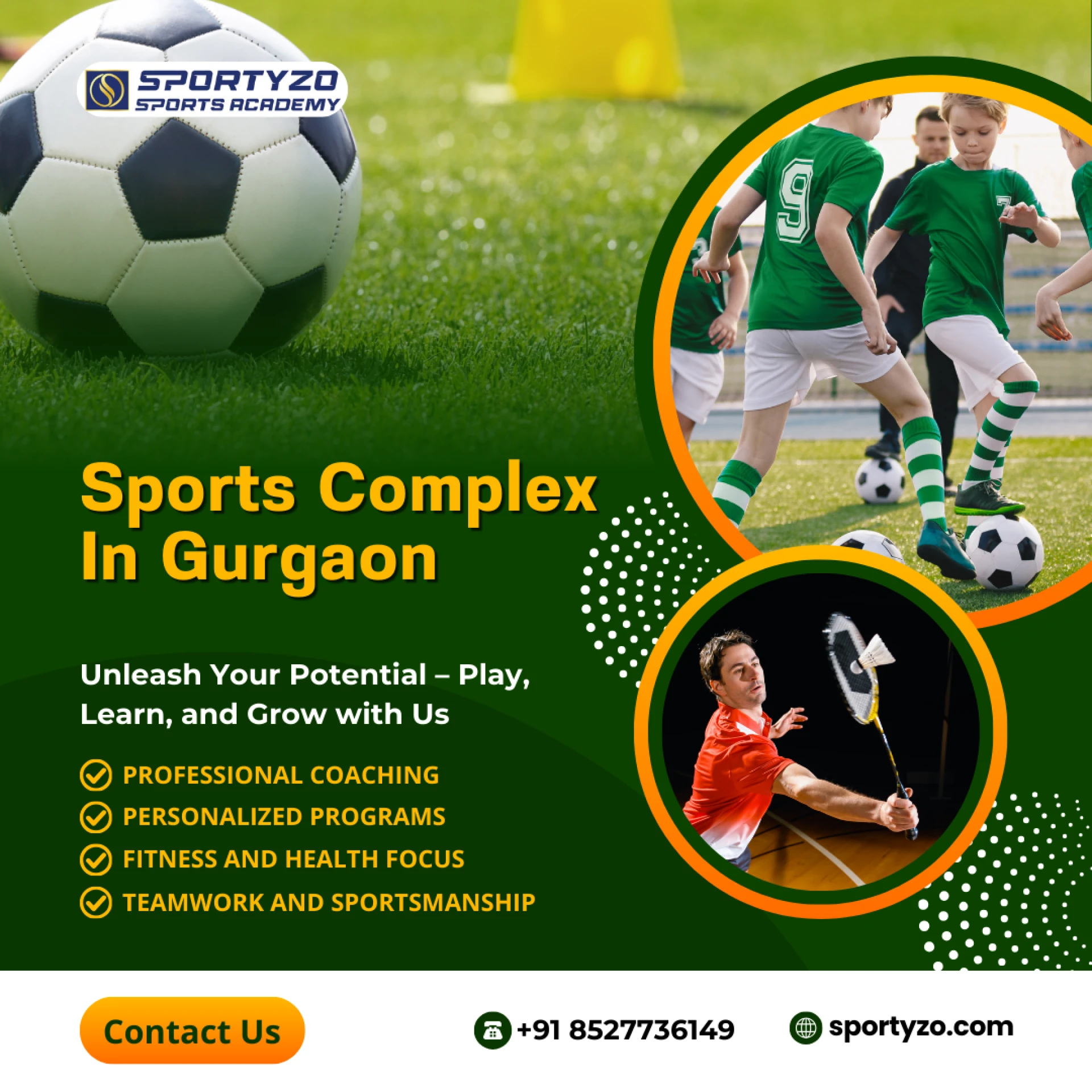 Sportyzo Sports Academy: The Best Sports Ground in Gurgaon