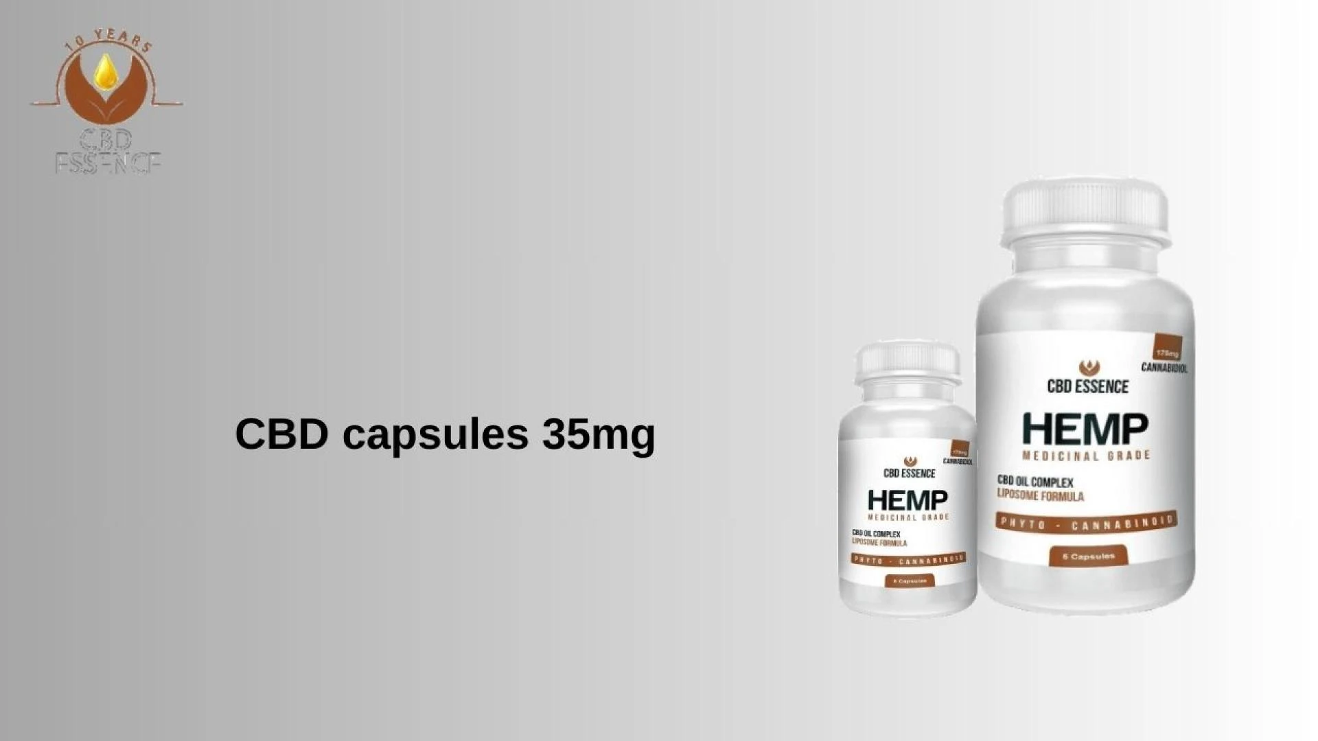 CBD Capsules 35mg - A Natural Wellness Solution