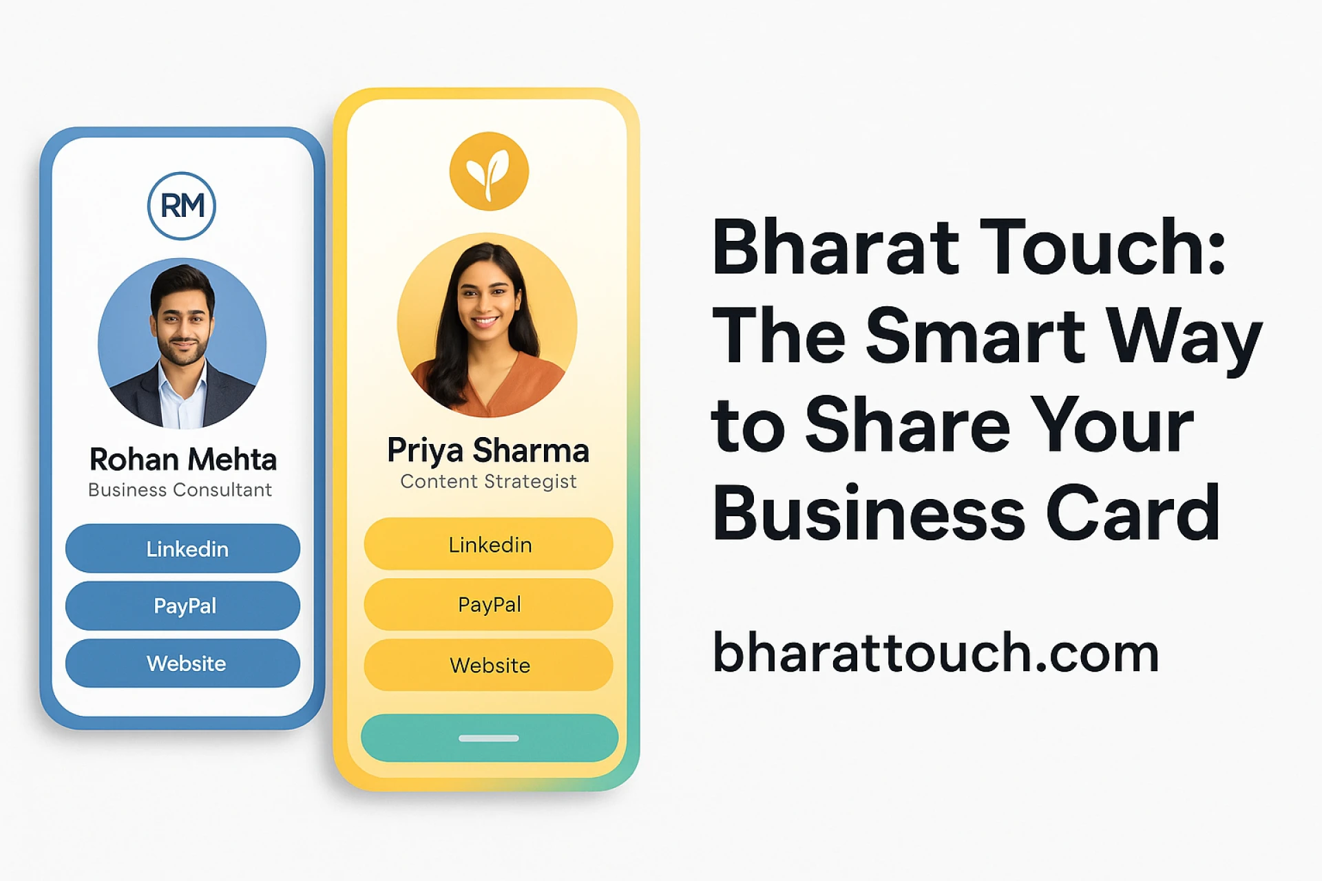 Say Hello to the Future of Networking: Digital Business Cards by BharatTouch