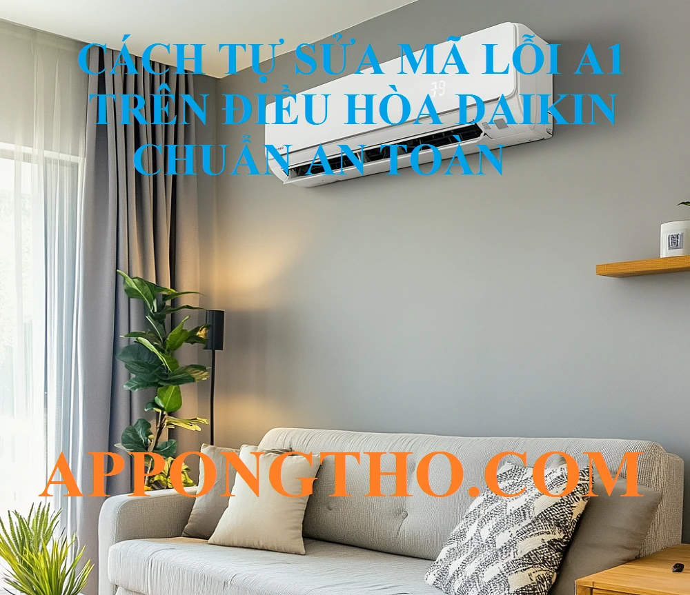 Mã lỗi A-1 điều hòa Daikin Inverter là gì?