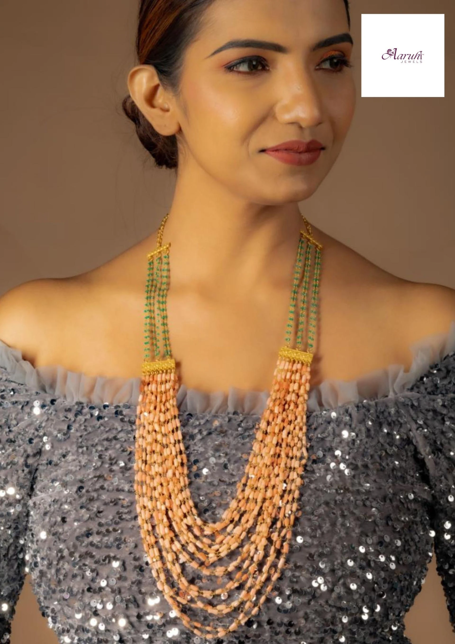 DraAaruhi Jewels: Embracing Tradition and Modern Grace with the Coral Symphony Layers Necklaceft: My Post Title