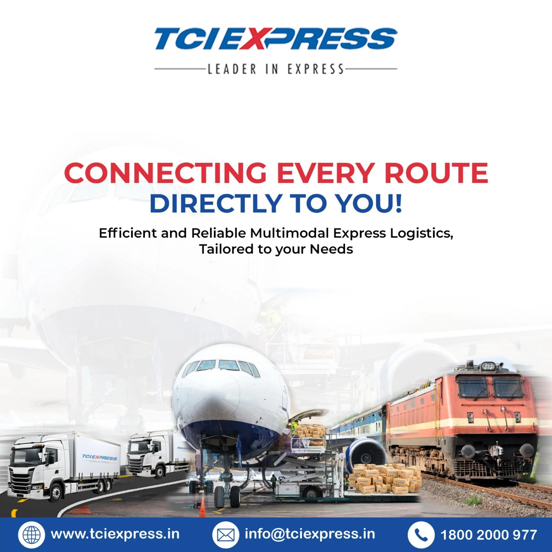 Choose TCI Express — the top logistics company in India — and experience the future of transportation today.