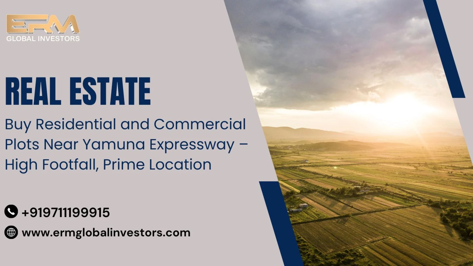 Buy Residential and Commercial Plots Near Yamuna Expressway – High Footfall, Prime Location