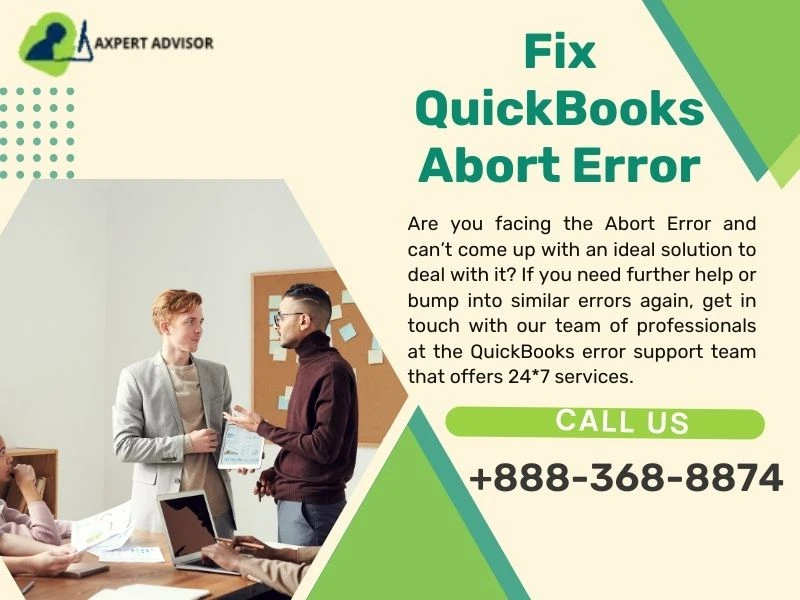 How to Fix QuickBooks Abort Error in Simple Steps