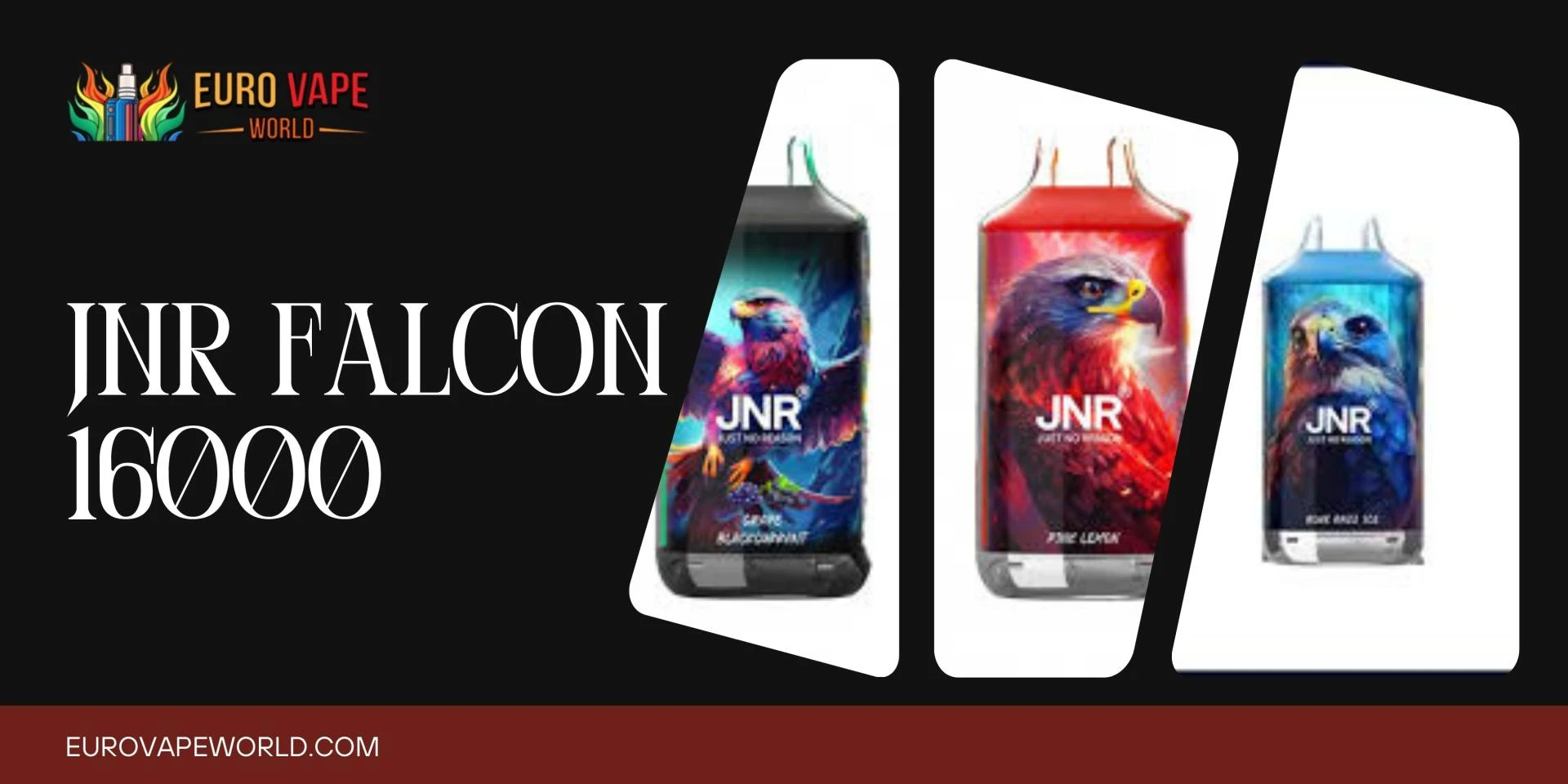 Jnr Falcon 16000 – Vapes haute performance avec un nombre de bouffées impressionnanttle