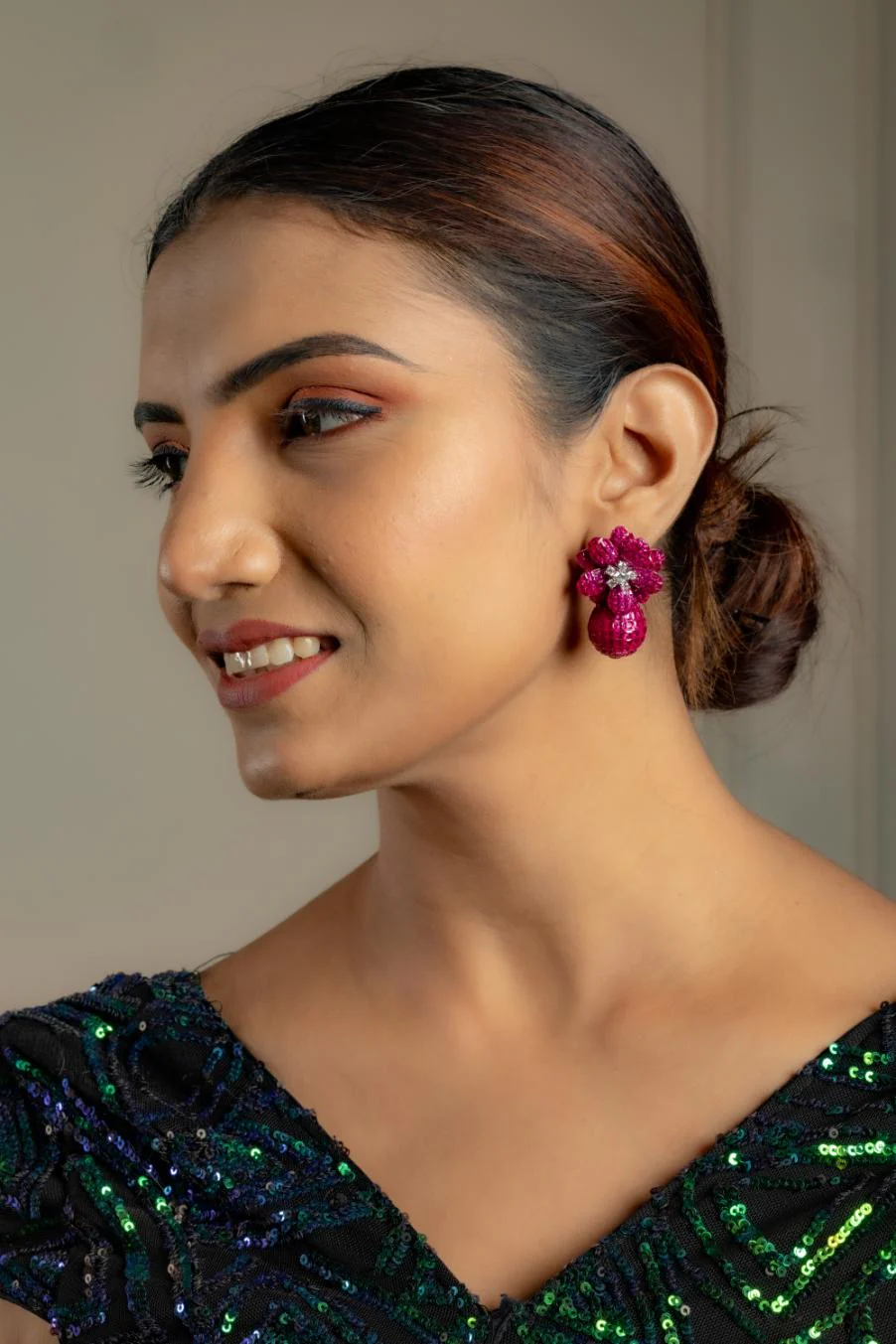 Aaruhi Jewels: Elevating Tradition with Exquisite Chandbali Earrings