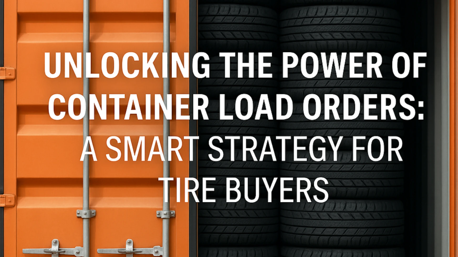 Mastering Container Load Order: How Global Wholesale Tires Maximizes Efficiency