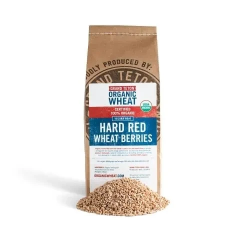 Purchase Organic Hard Red Wheat Berries in Eco-Paper Packaging