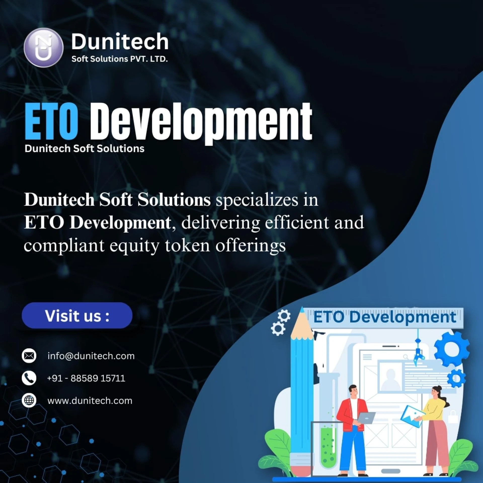 Empowering Businesses with ETO Development: Tokenize Equity with Confidence