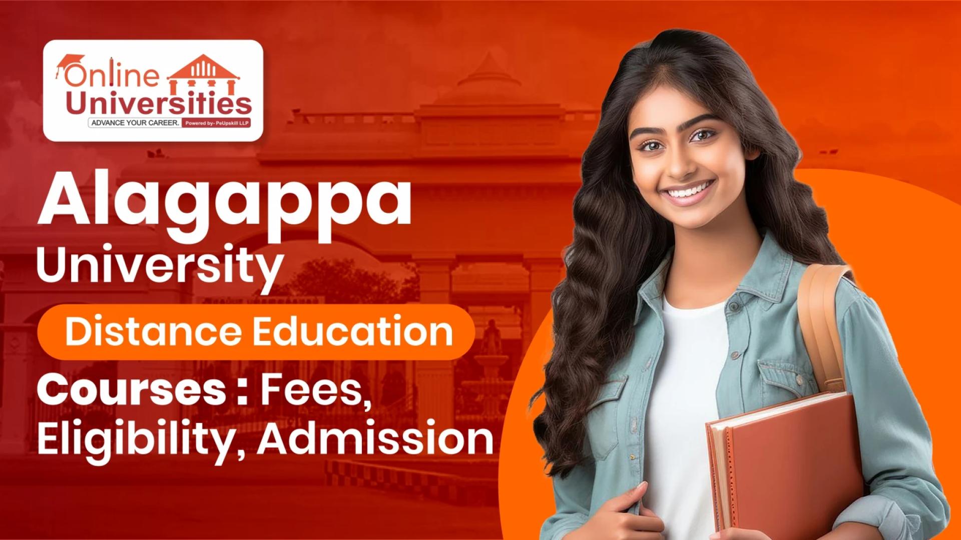 Alagappa University Distance Education: A Smart Path to Flexible Learning | Onlineuniversities