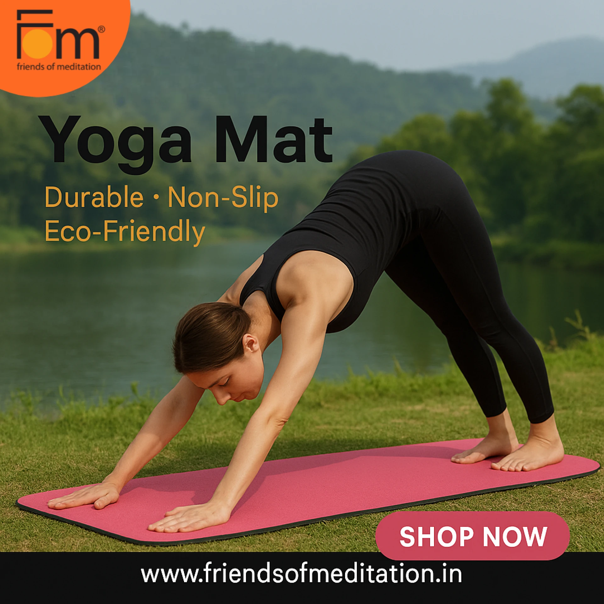 Friends of Meditation Announces New Line of Premium Yoga Mats, Elevating the Practice of Yoga Across India