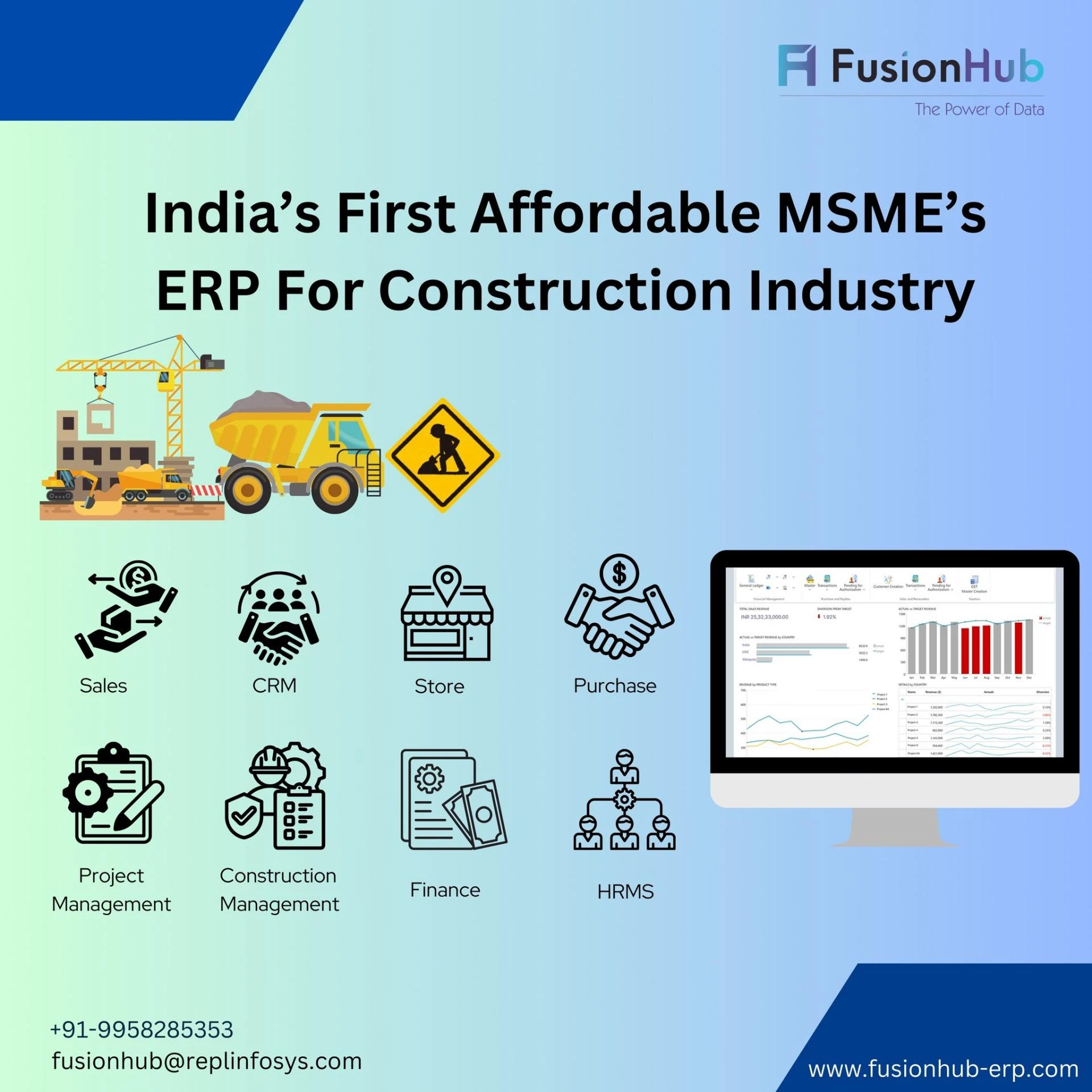 Why do Indian contractors and builders trust FusionHub?