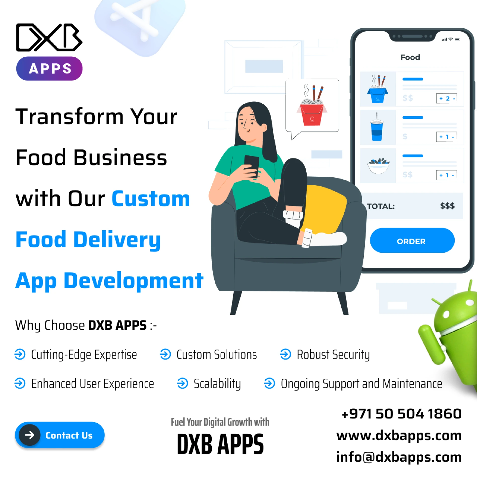 Best mobile app development Abu Dhabi solutions for Startup Success by DXB APPS
