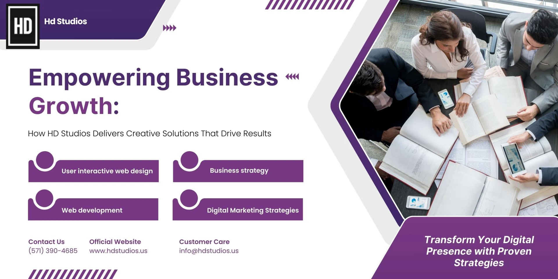 Empowering Business Growth: How HD Studios Delivers Creative Solutions That Drive Results