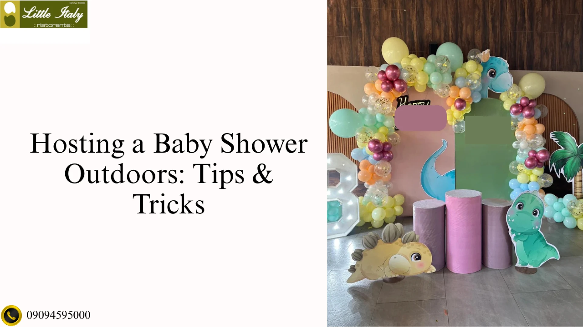Hosting a Baby Shower Outdoors: Tips & Tricks