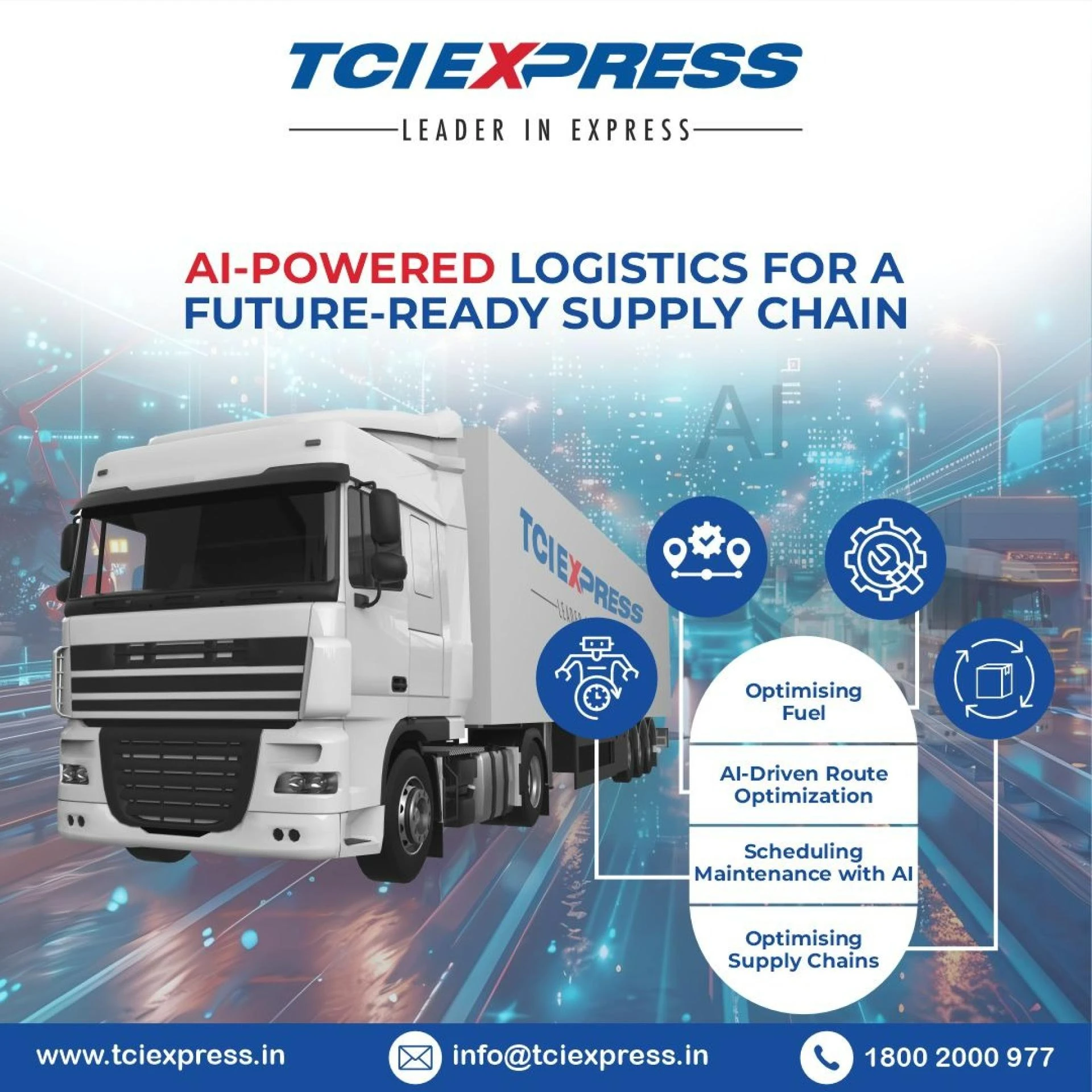 TCI Express: The Largest Logistics Company in India Transforming Transportation with Express Logistics Services