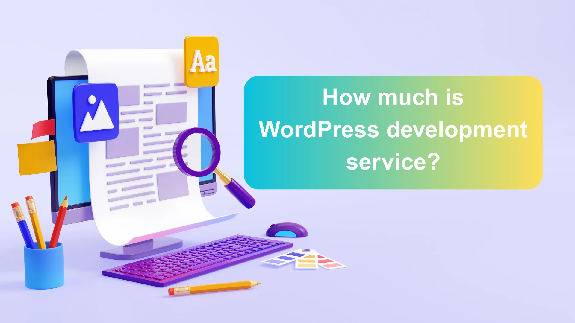 How much is WordPress development service?