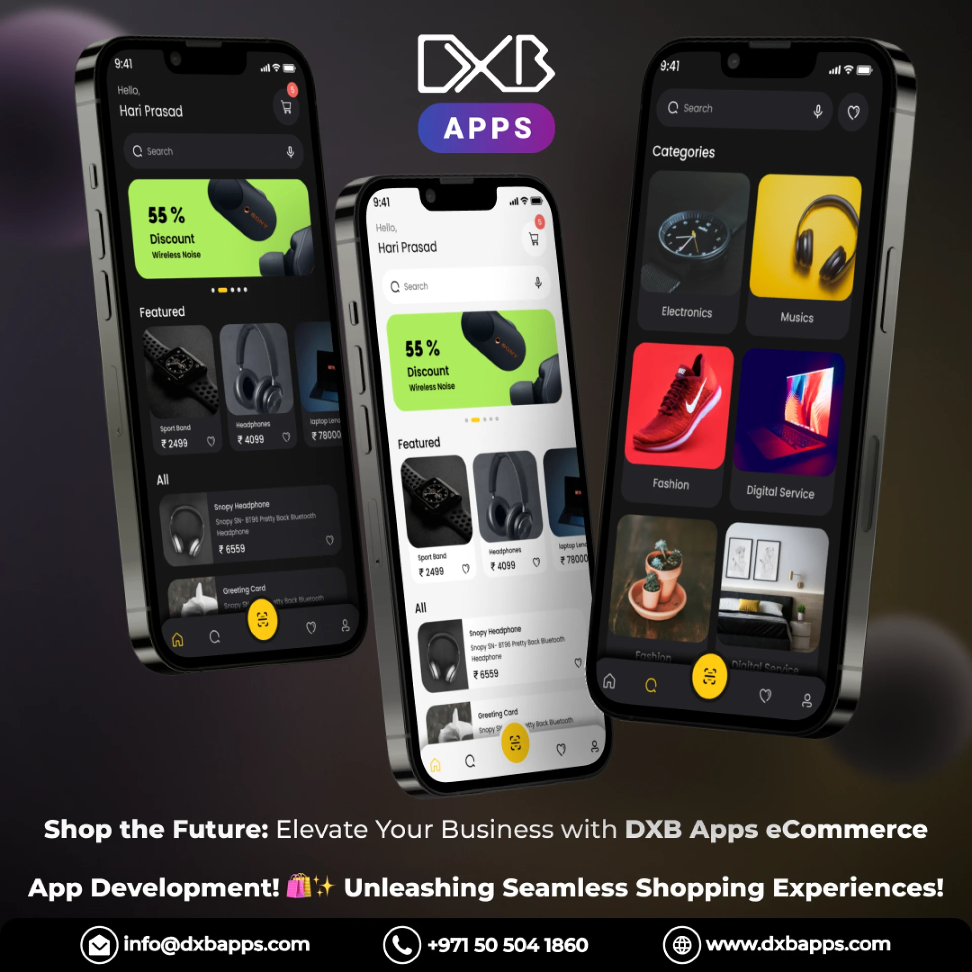 Get high-end mobile app development Dubai solutions by DXB APPS