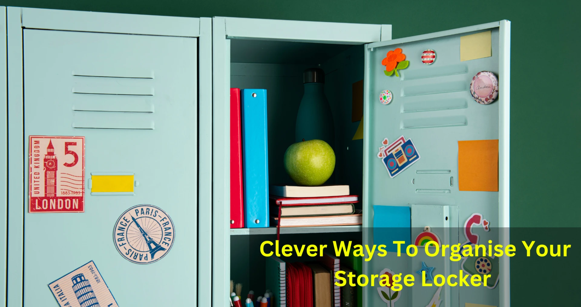 Clever Ways To Organise Your Storage Locker