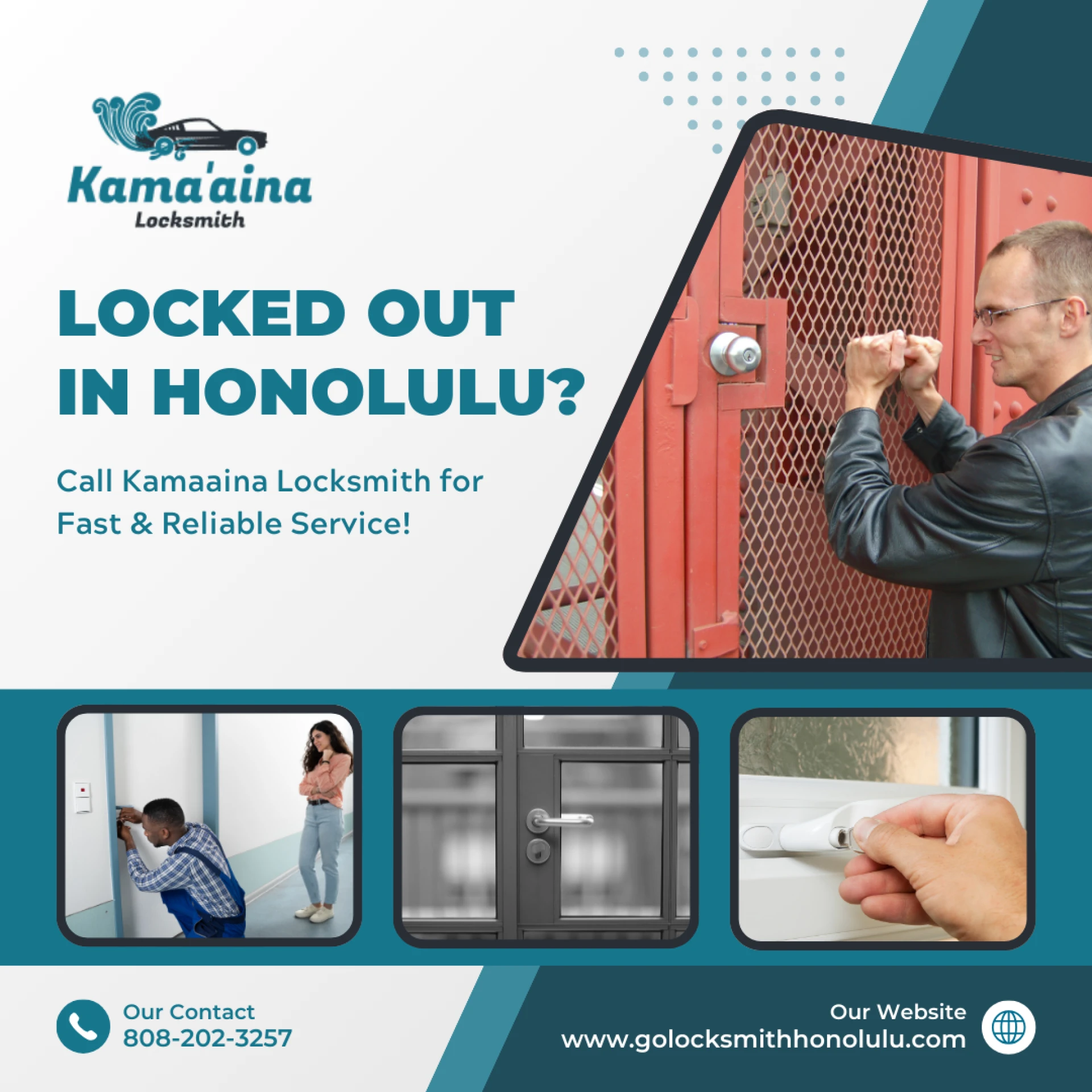 Top Locksmiths in Honolulu – Fast, Affordable, and Always Available
