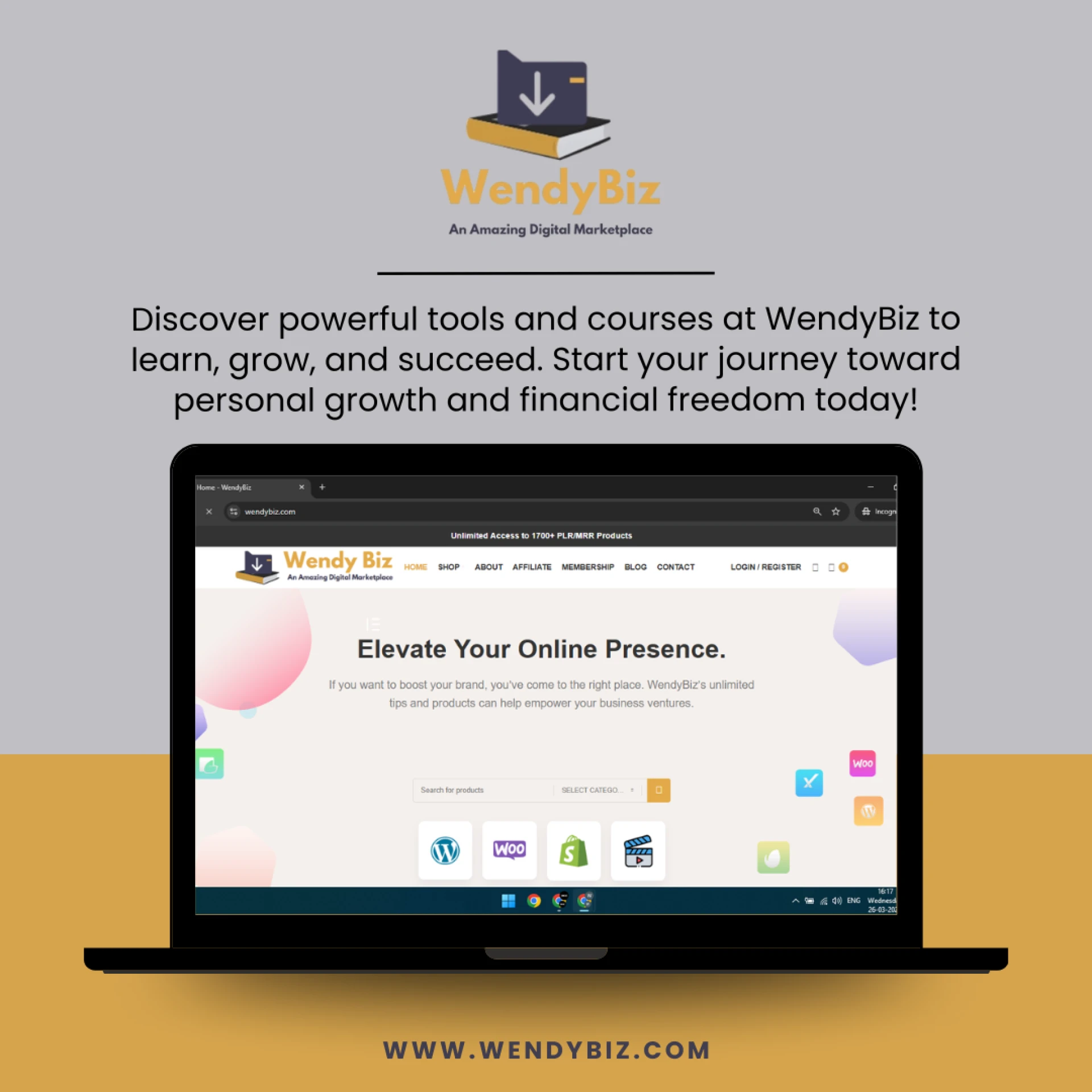 WendyBiz: Empowering Your Journey to Success – From E-commerce to Advertising to Personal Transformation