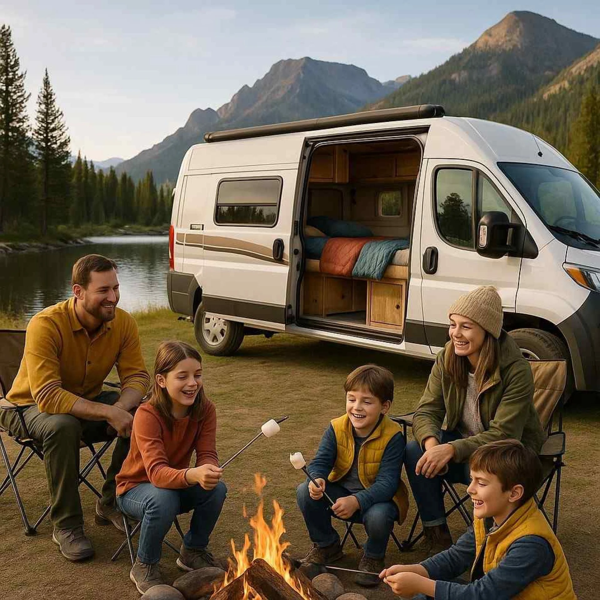 Family-Friendly Camper Van Trip Ideas Across Utah, Nebraska & Wyoming