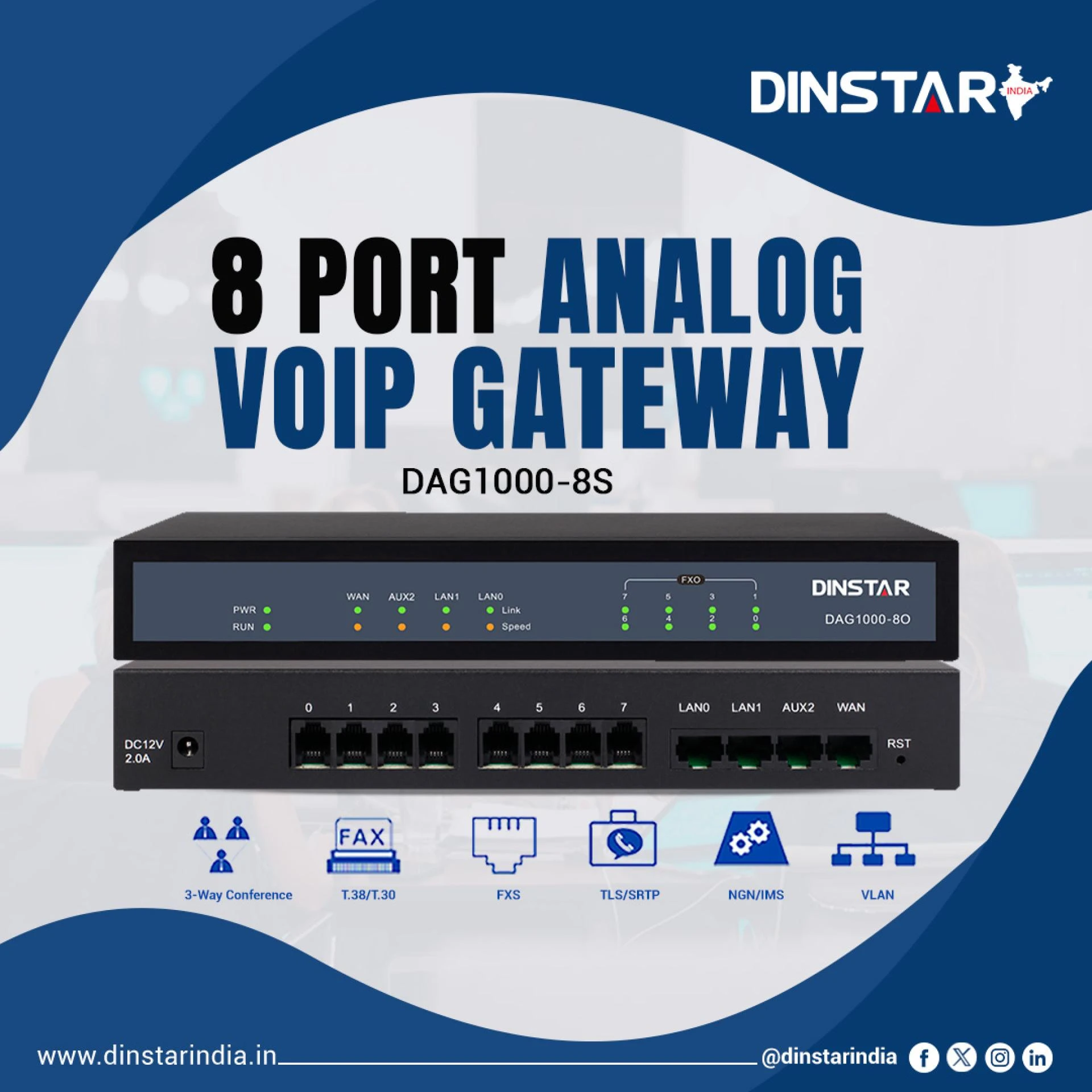 What Is an 8 Port FXS Gateway? The Complete Guide to VoIP Integration for Business Communications