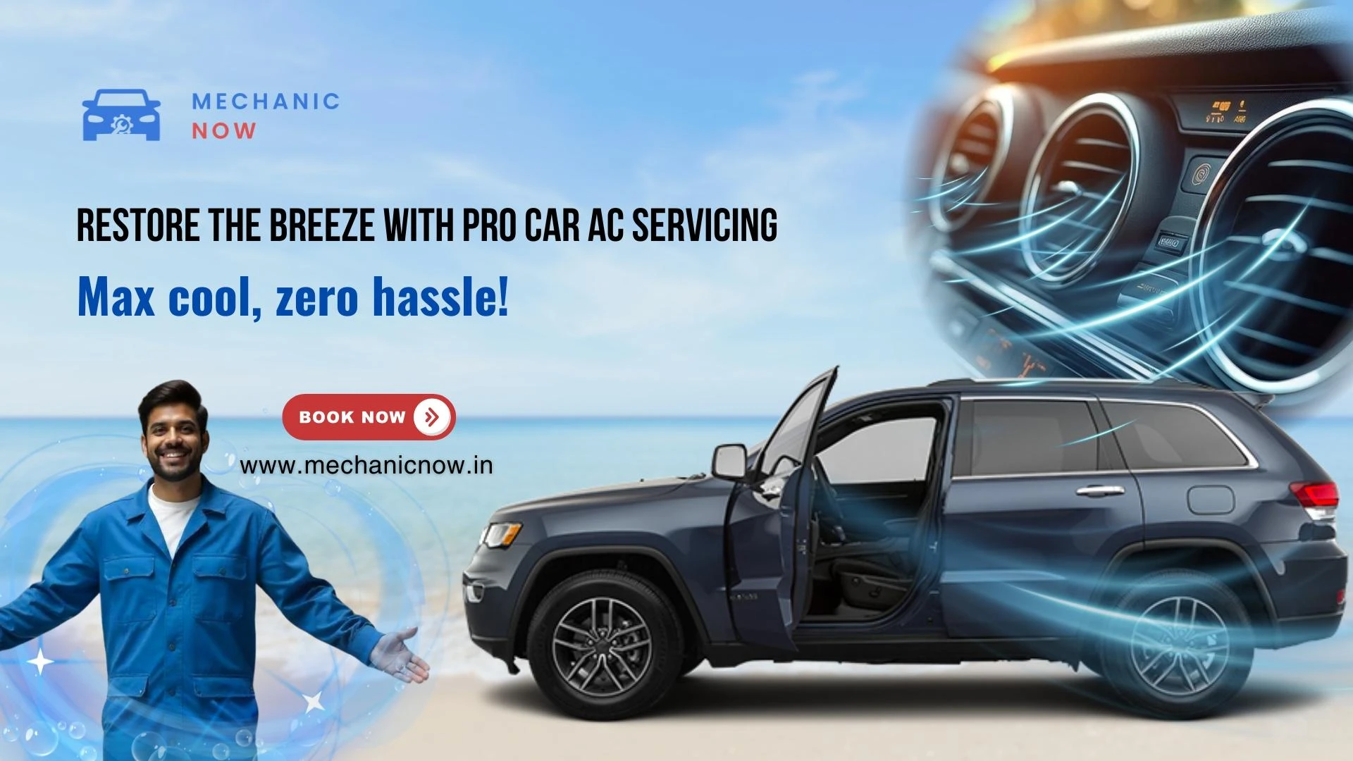 Top 6 Car AC Servicing Tips to get better cooling in Summer