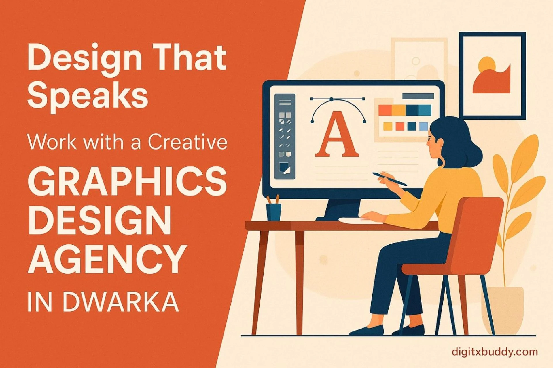 Creative Graphics Design Agency in Dwarka