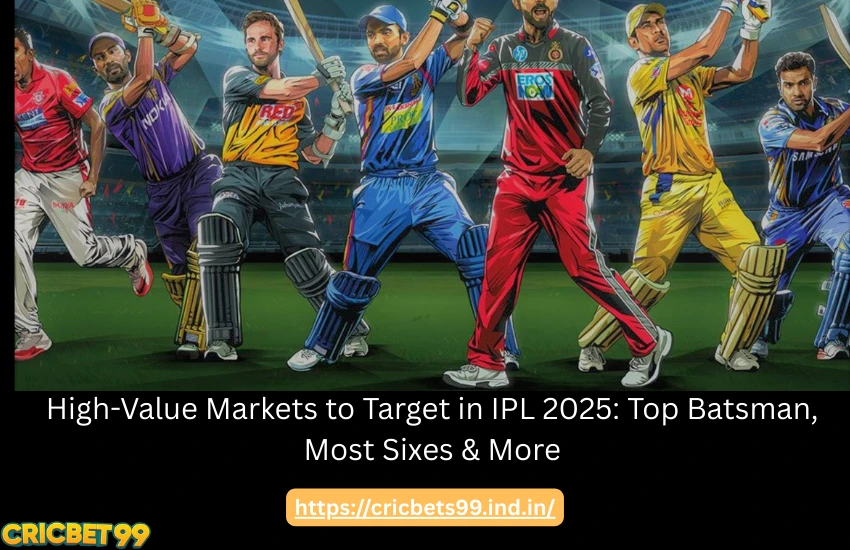 High-Value Markets to Target in IPL 2025: Top Batsman, Most Sixes & More