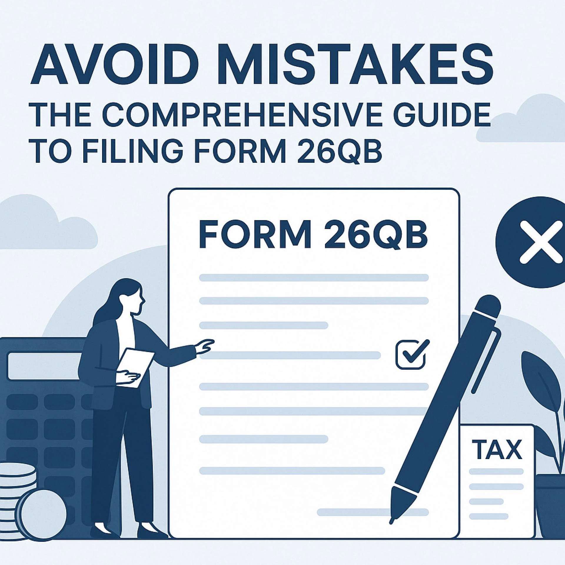 Avoid Mistakes: The Comprehensive Guide to Filing Form 26QB