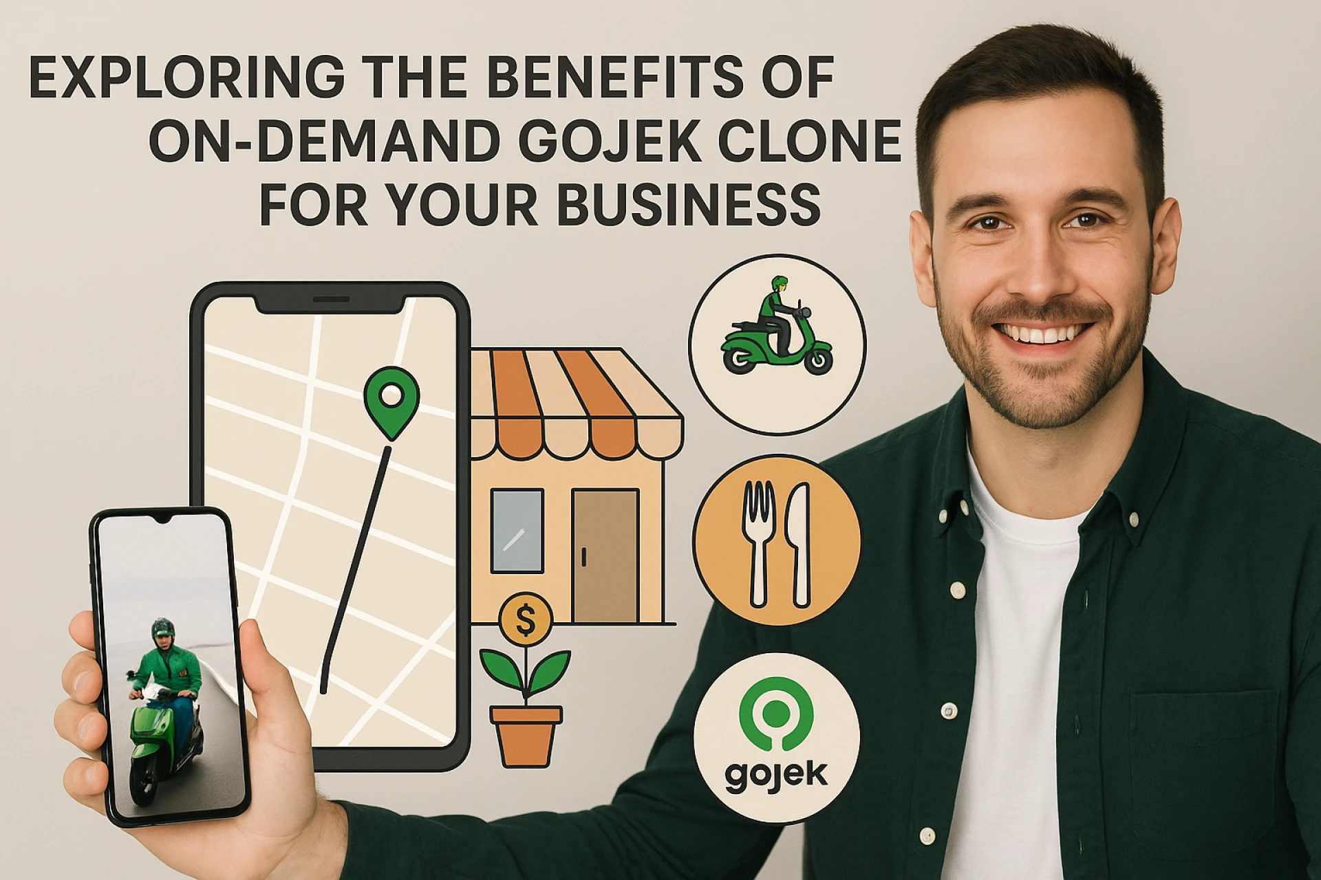 Exploring the Benefits of an On-Demand Gojek Clone App for Your Business