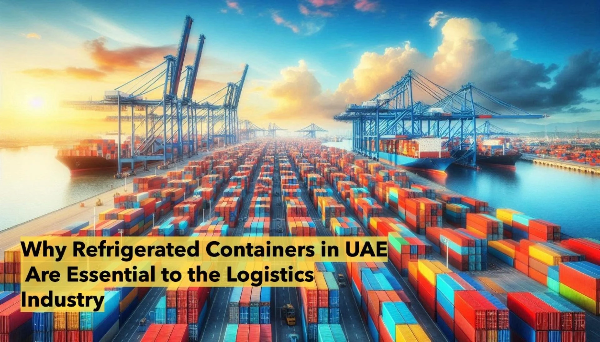 Why Refrigerated Containers in UAE Are Essential to the Logistics Industry