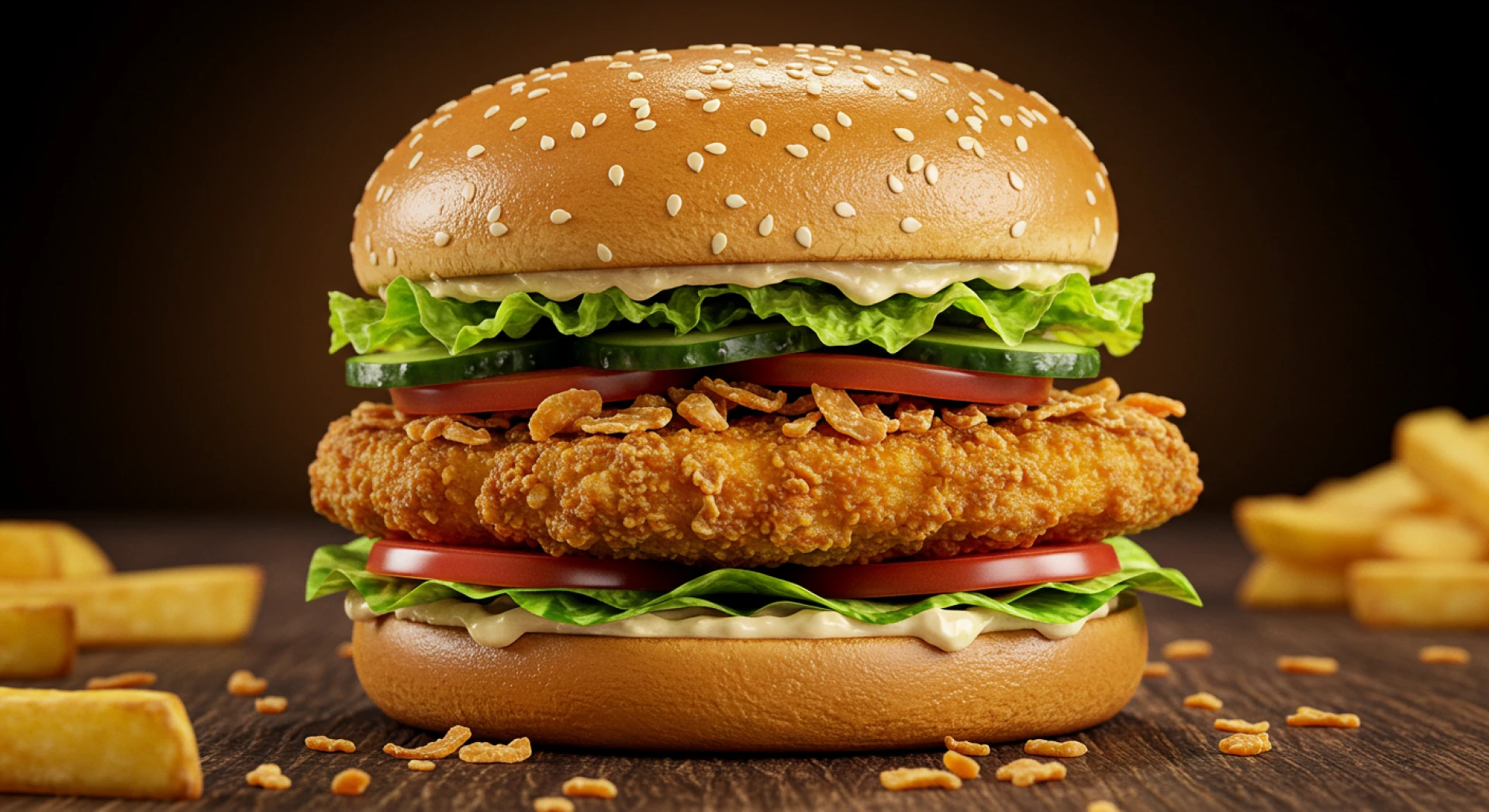 Crispy, Juicy Goodness: The Crunch Chicken Burger You’ll Crave Again and Again