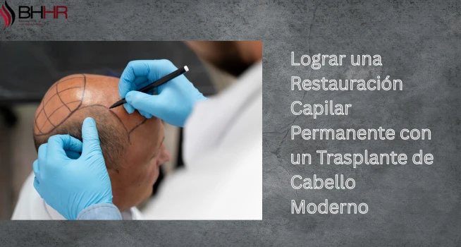 Restauración Capilar Permanente con Trasplante Moderno