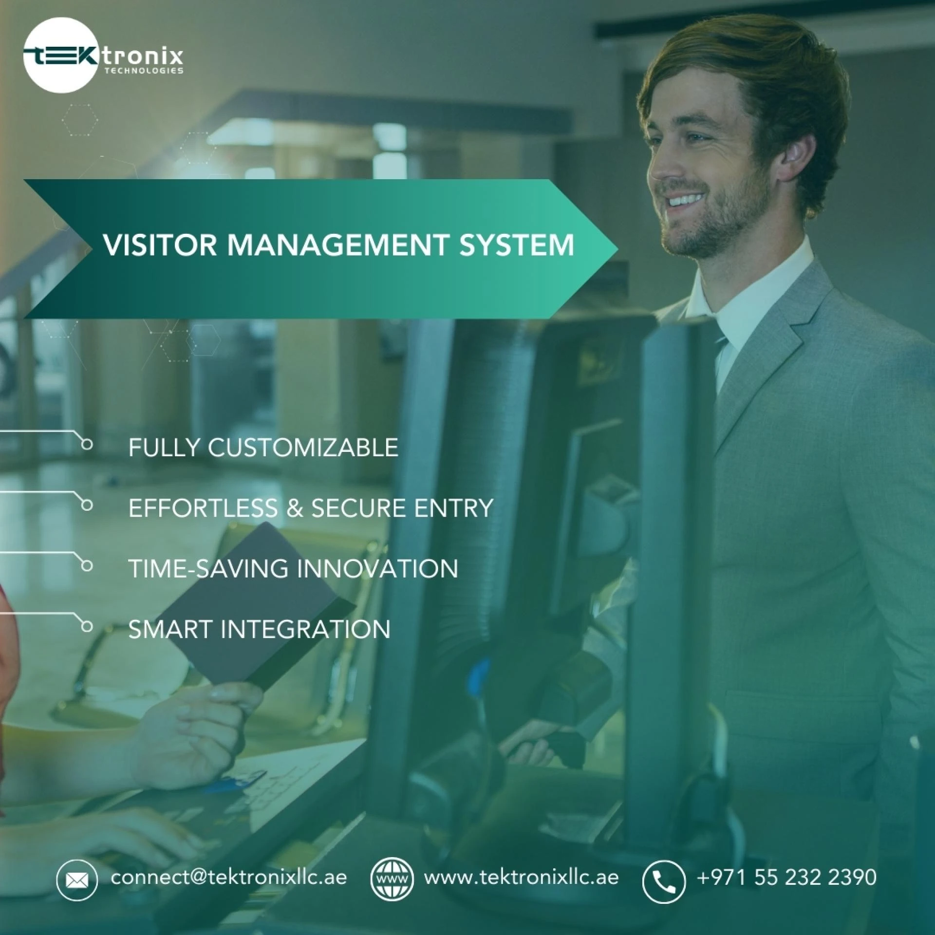 Secure & Welcoming UAE Workplaces: Visitor Management Solutions