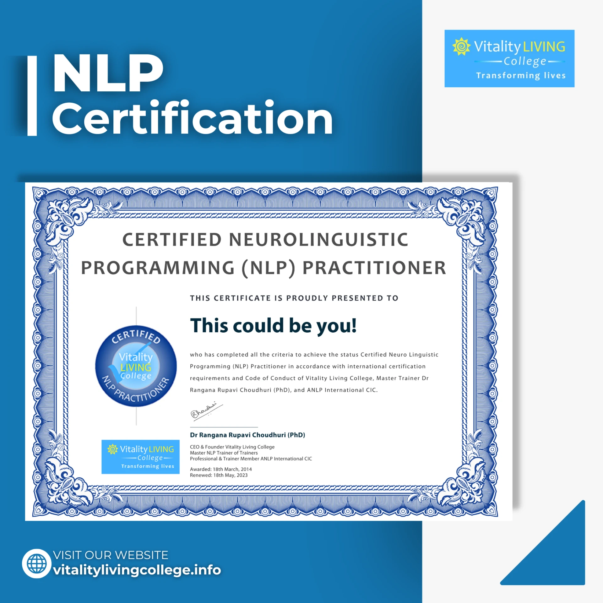 What is NLP Certification and why is it important