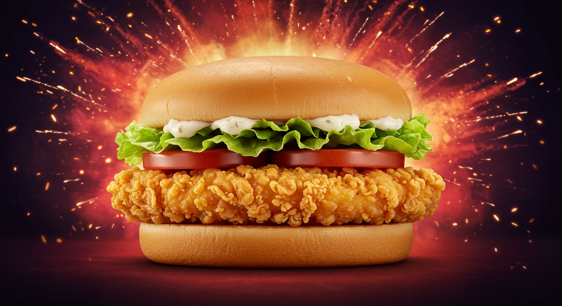 Craving a Juicy and Crunchy Burger? Try Now the Crispy Chicken Burger