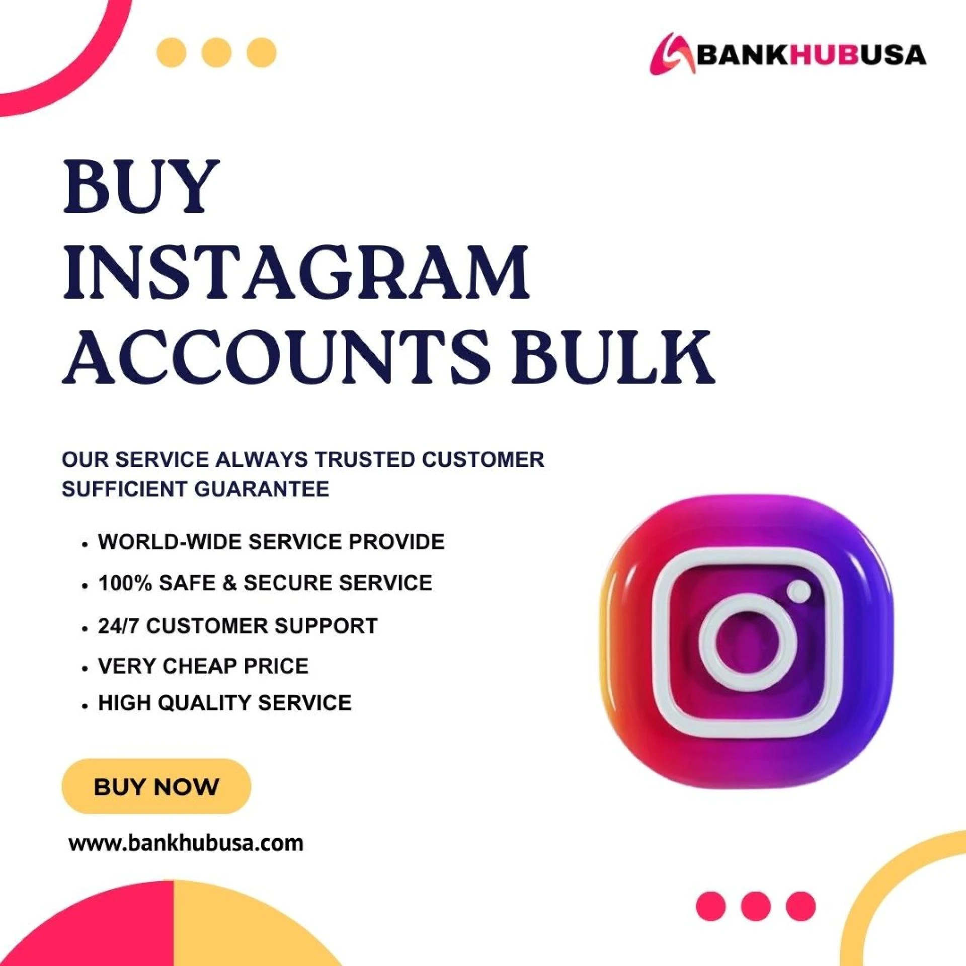 Things to Consider Before Buying Instagram Accounts in Bulk 