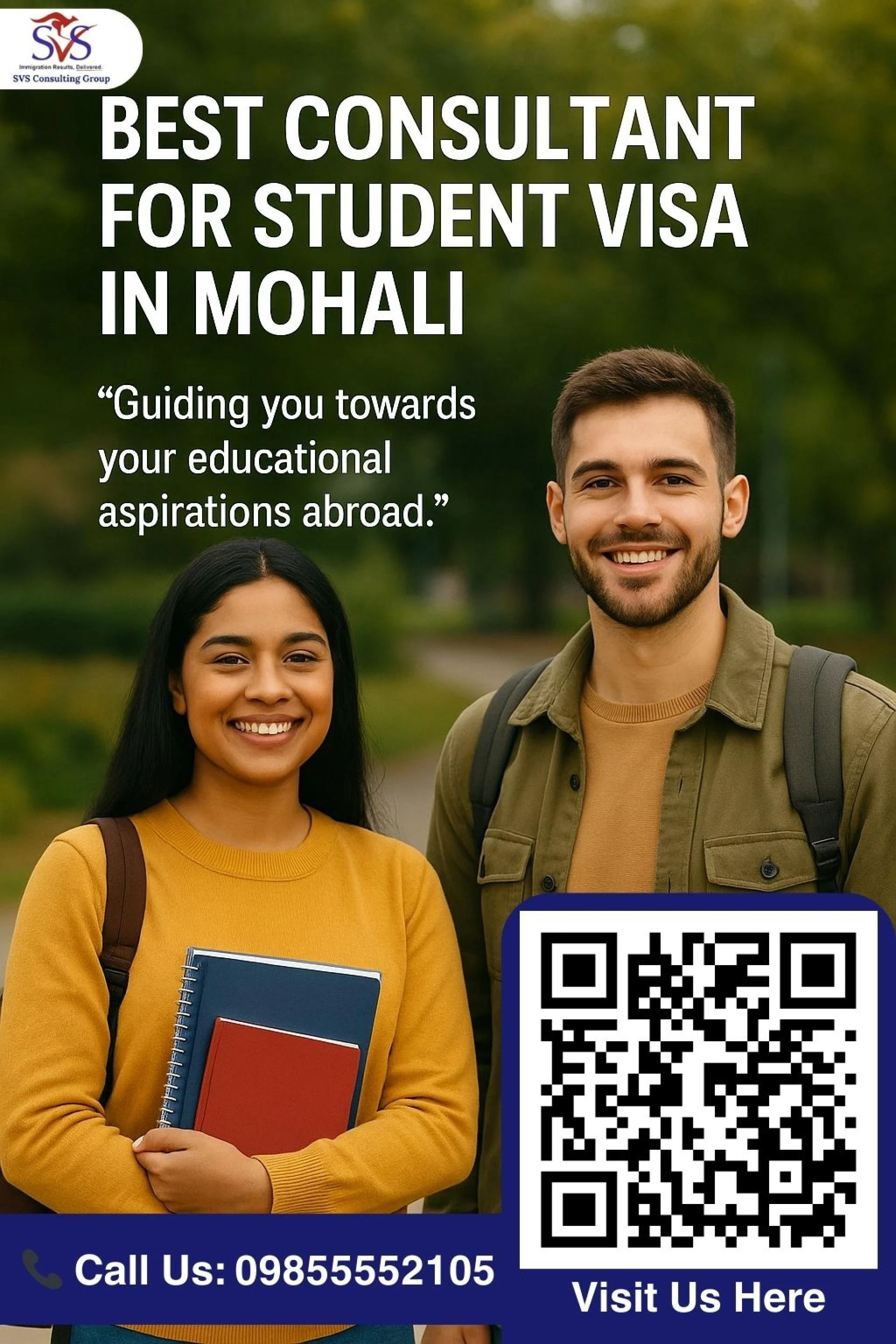 Best Consultant for Student Visa in Mohali – SVS Consulting Group