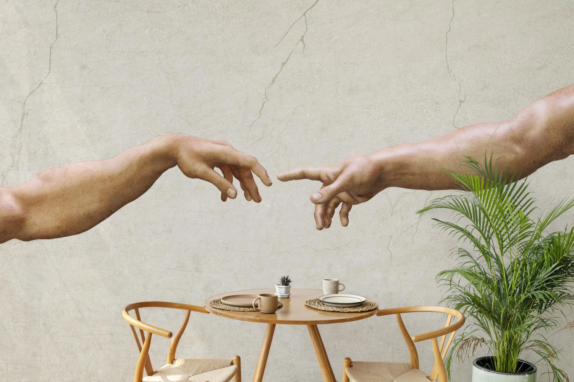 Unique Spiritual Wallpaper Designs for a Harmonious Home 