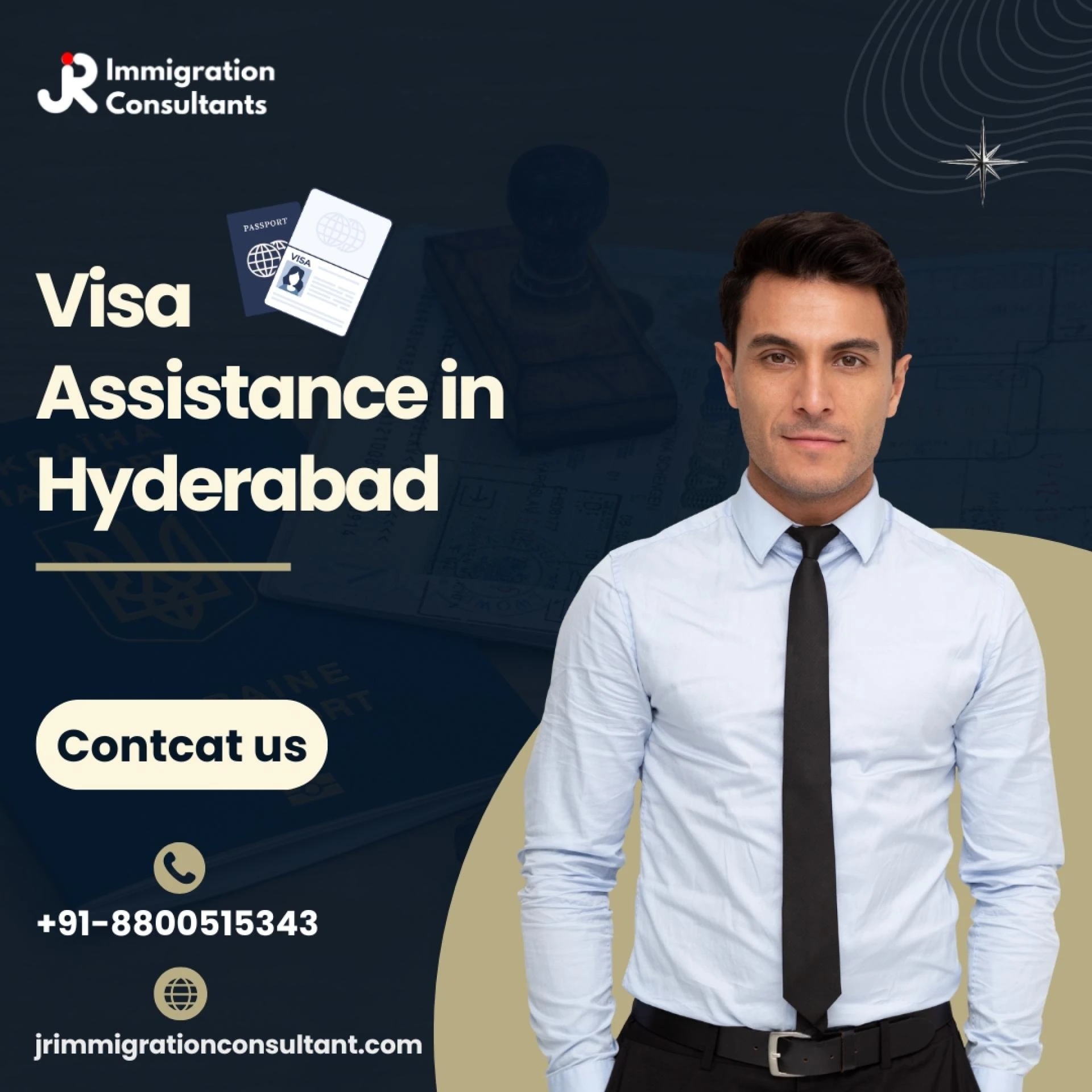 How can I find a reliable visa consultant in Hyderabad