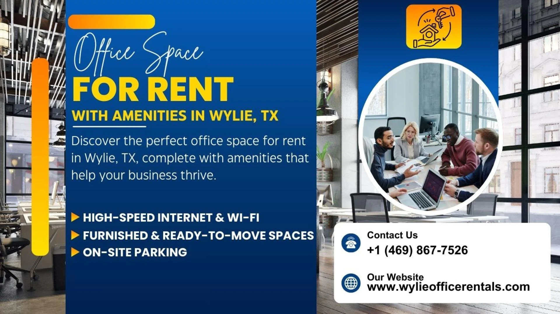 Office Space for Rent with Amenities – Affordable Rentals in Wylie, TX